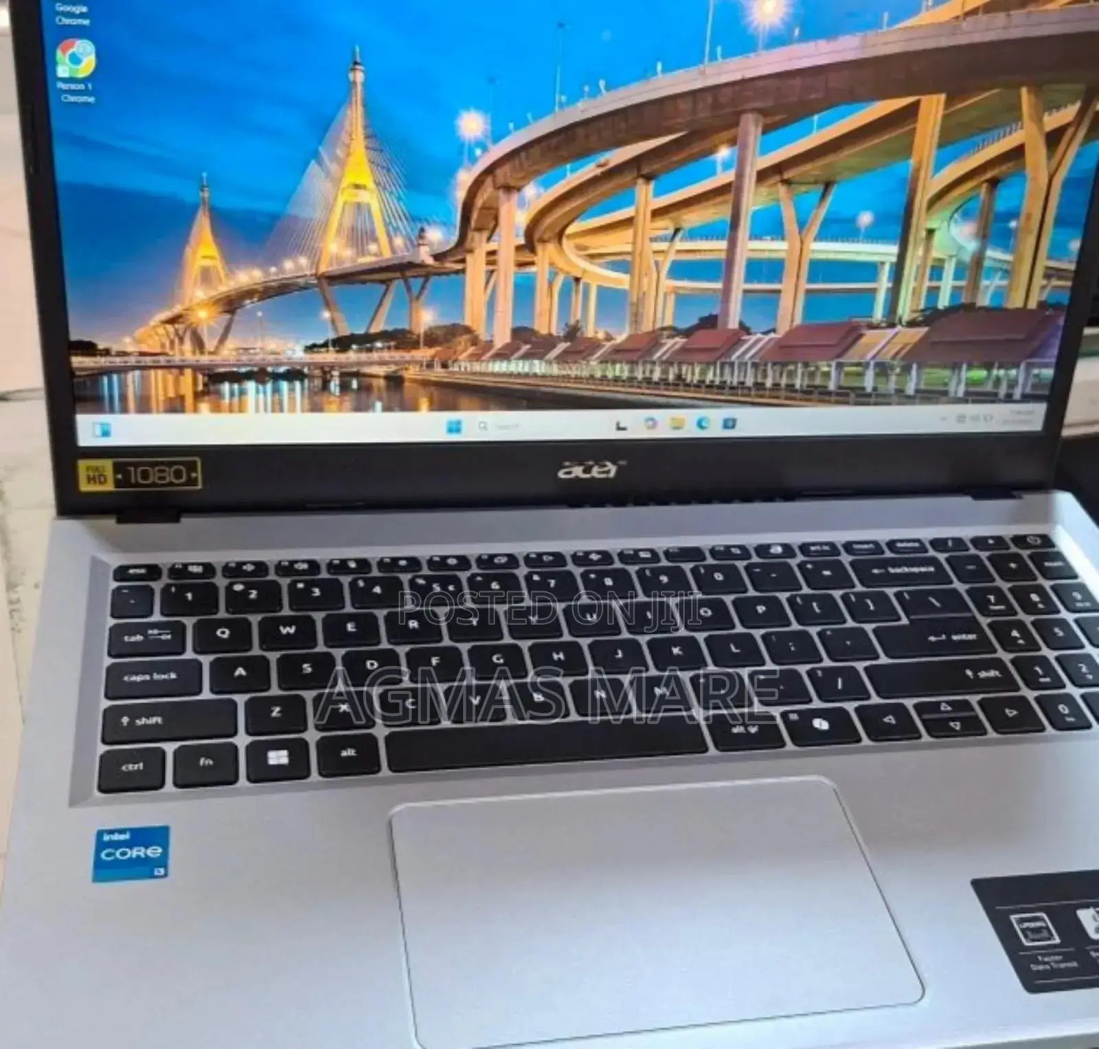 New Laptop Acer Aspire 1520 8GB Intel Core i3 SSD 128GB