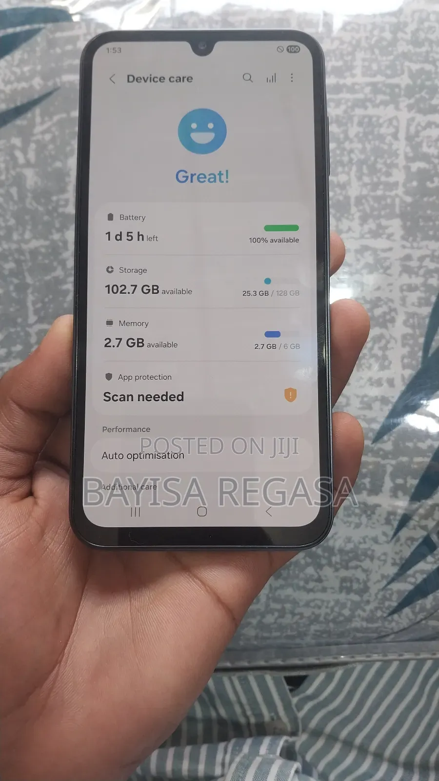 New Samsung Galaxy A15 128 GB Blue