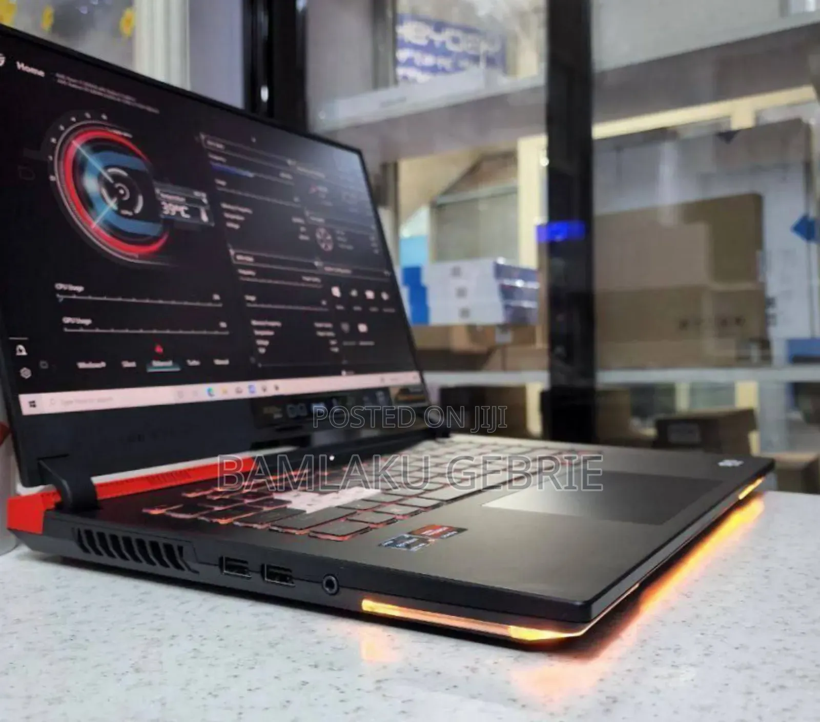 New Laptop Asus ROG Strix G15 16GB AMD Ryzen 9 SSD 512GB