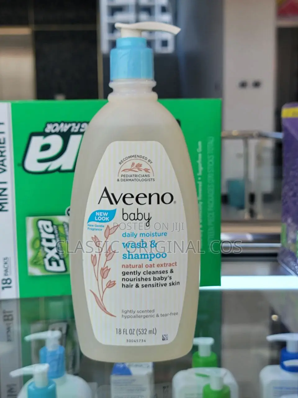 Aveeno Baby Daily Moisture Bath Wash Shampoo!