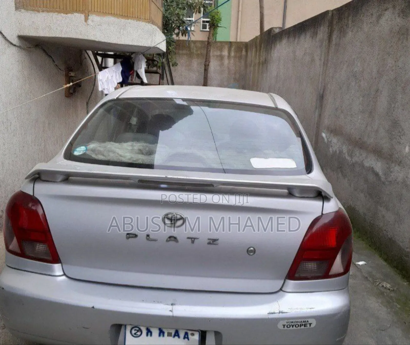 Toyota Platz 2001 Silver