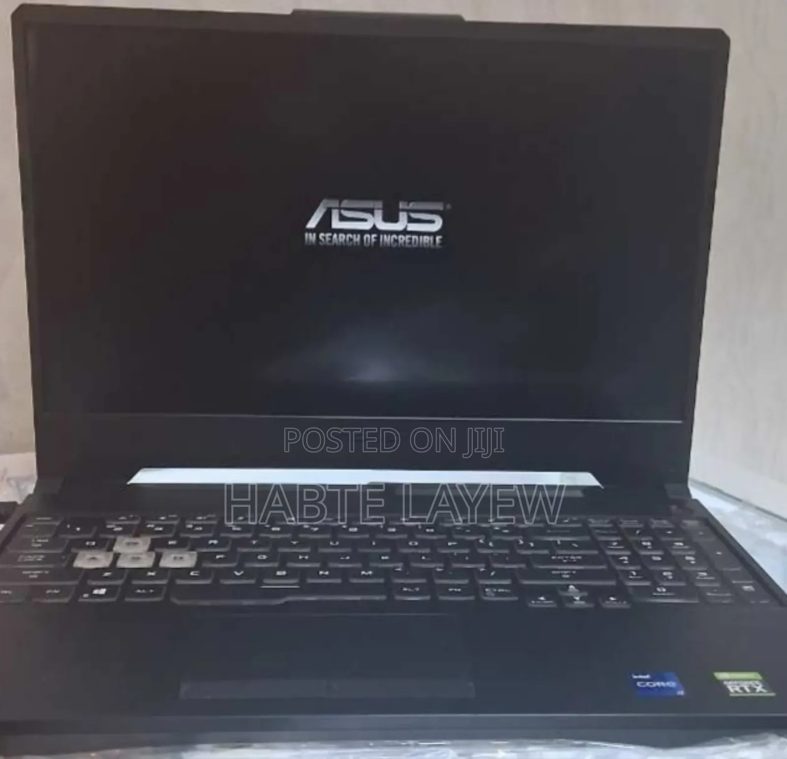 New Laptop Asus TUF Gaming A15 16GB Intel Core I7 SSD 1T