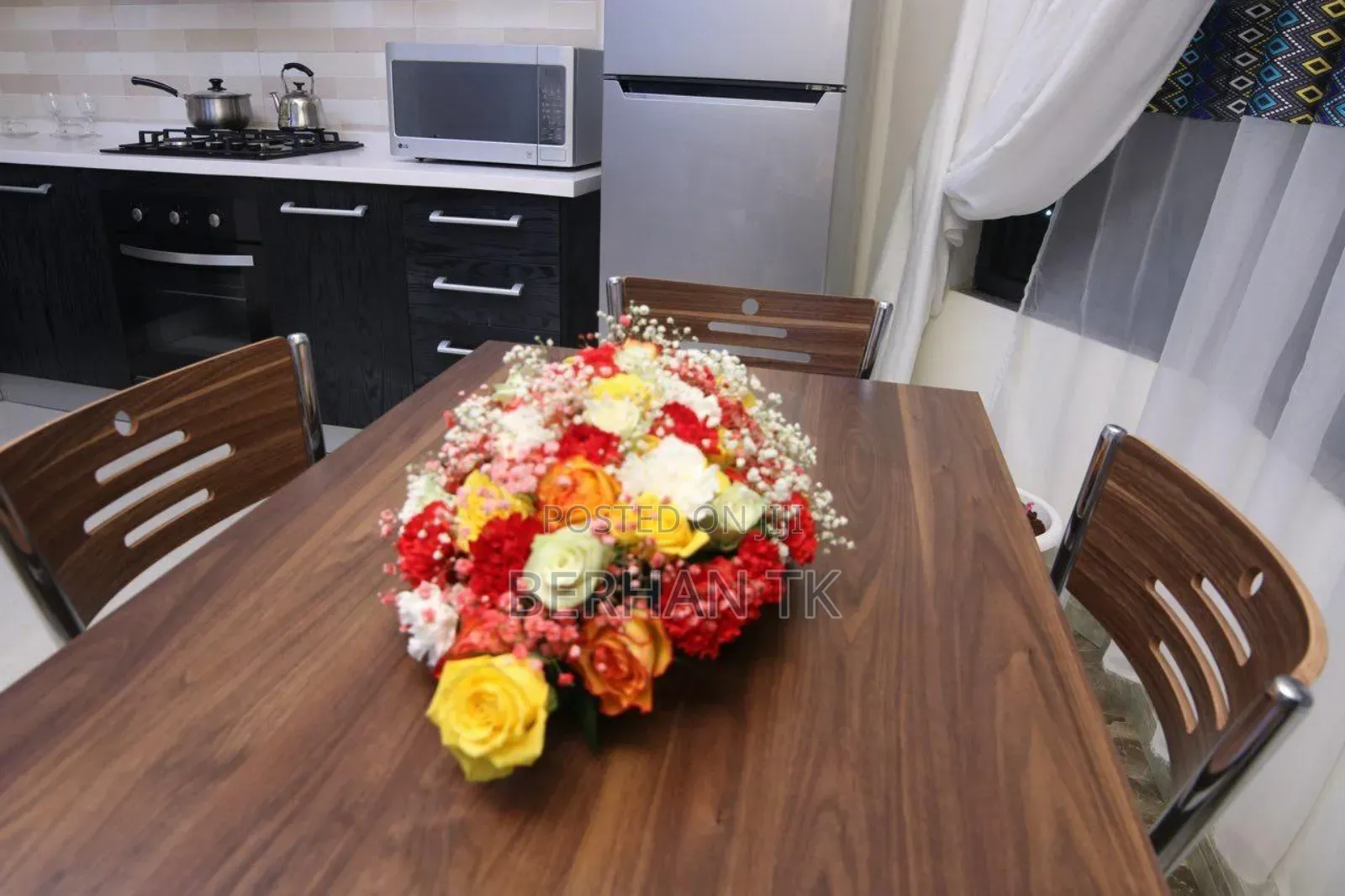 Furnished 1bdrm Apartment in Noah Real State, Bole for rent