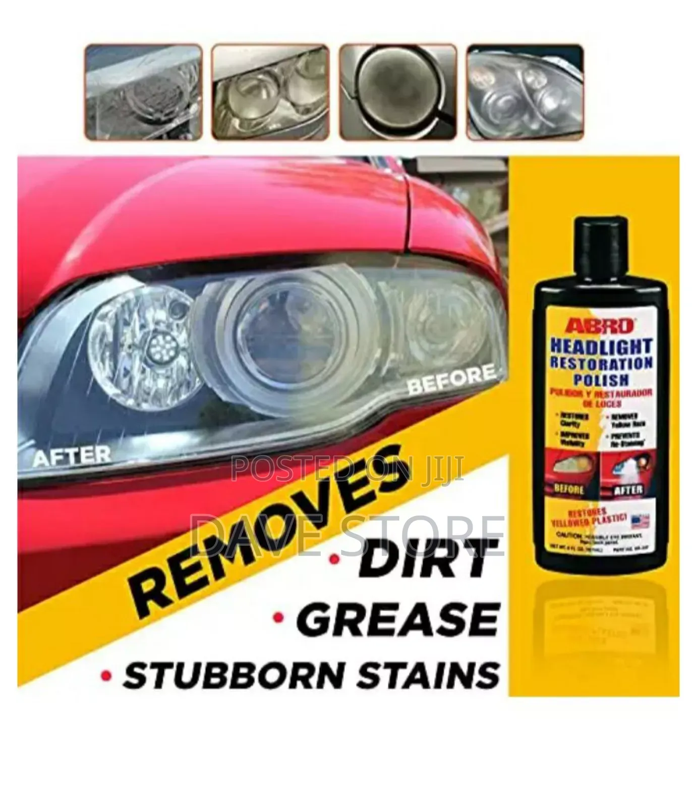 Abro Headlight Restoration Polish