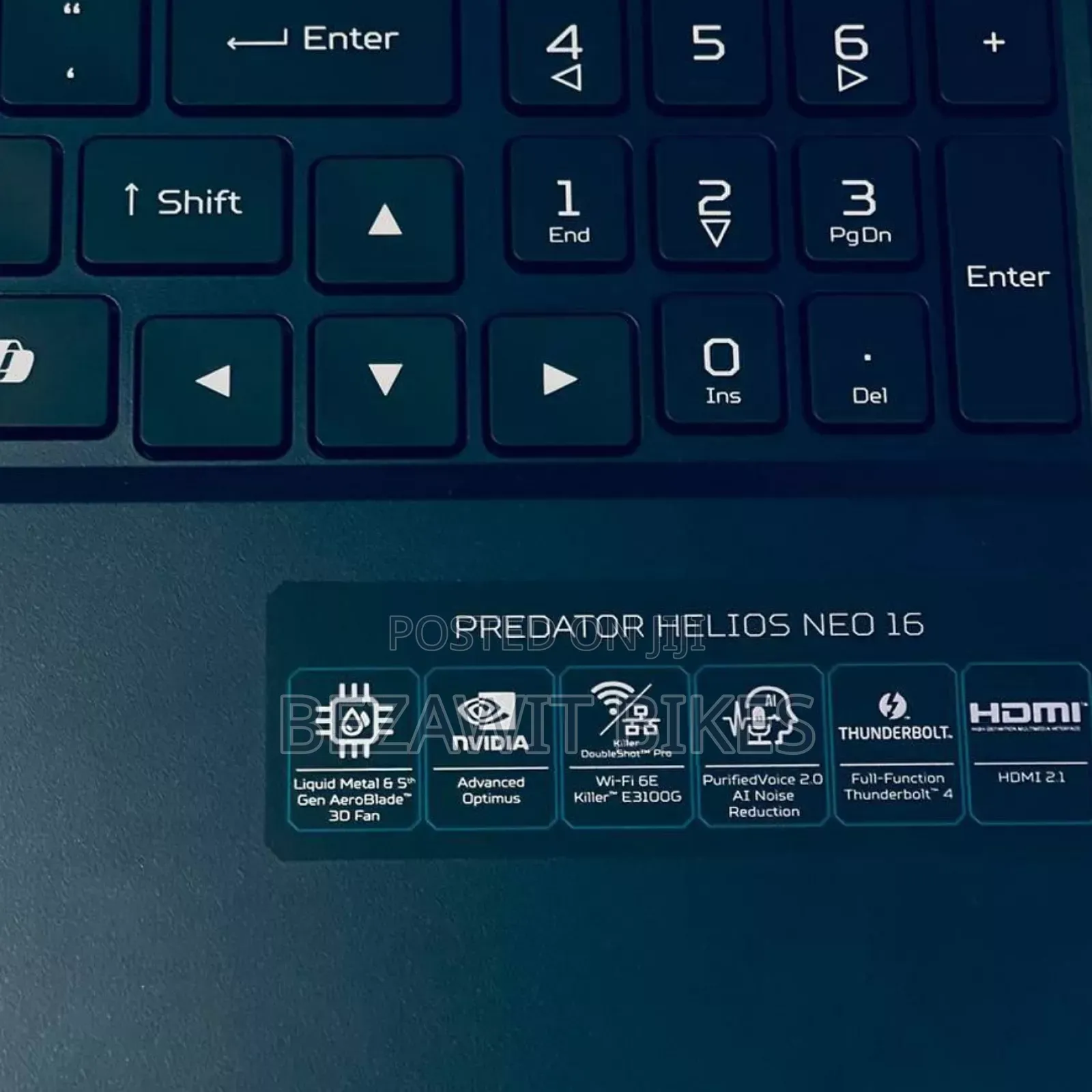 New Laptop Acer Predator Helios Neo 16 16GB Intel Core I9 SSD 1T