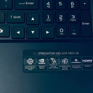 New Laptop Acer Predator Helios Neo 16 16GB Intel Core I9 SSD 1T
