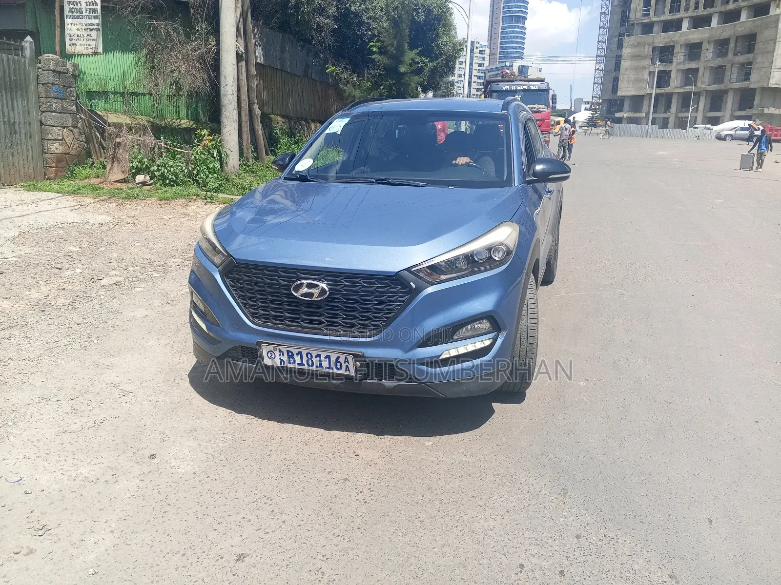 Hyundai Tucson Limited AWD 2016 Blue