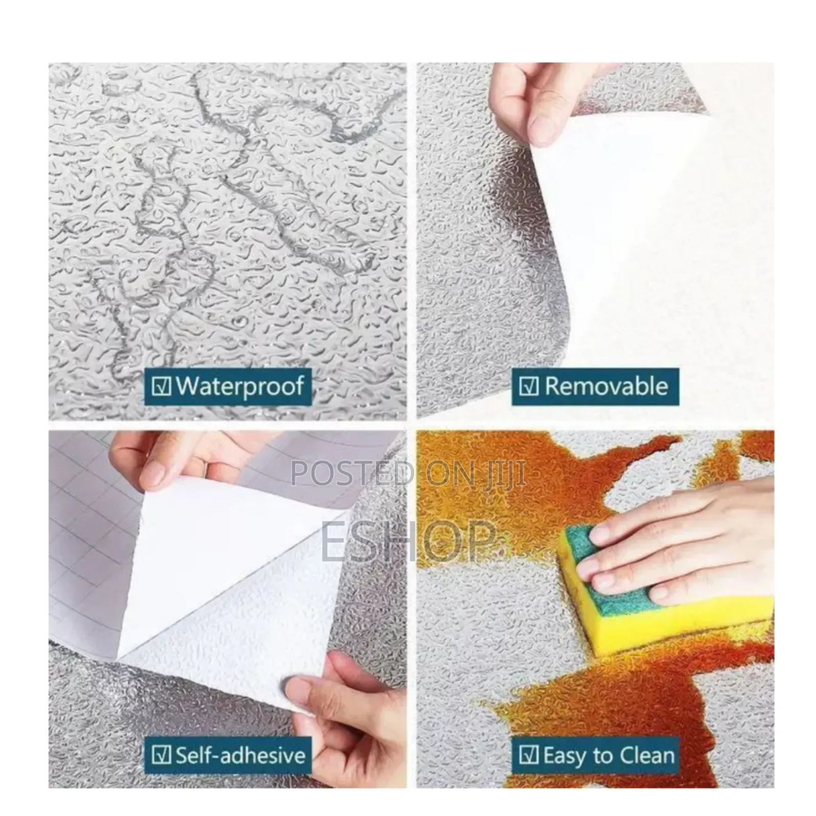 Multi-Use Sticker for Cabinets, Walls, and Countertops