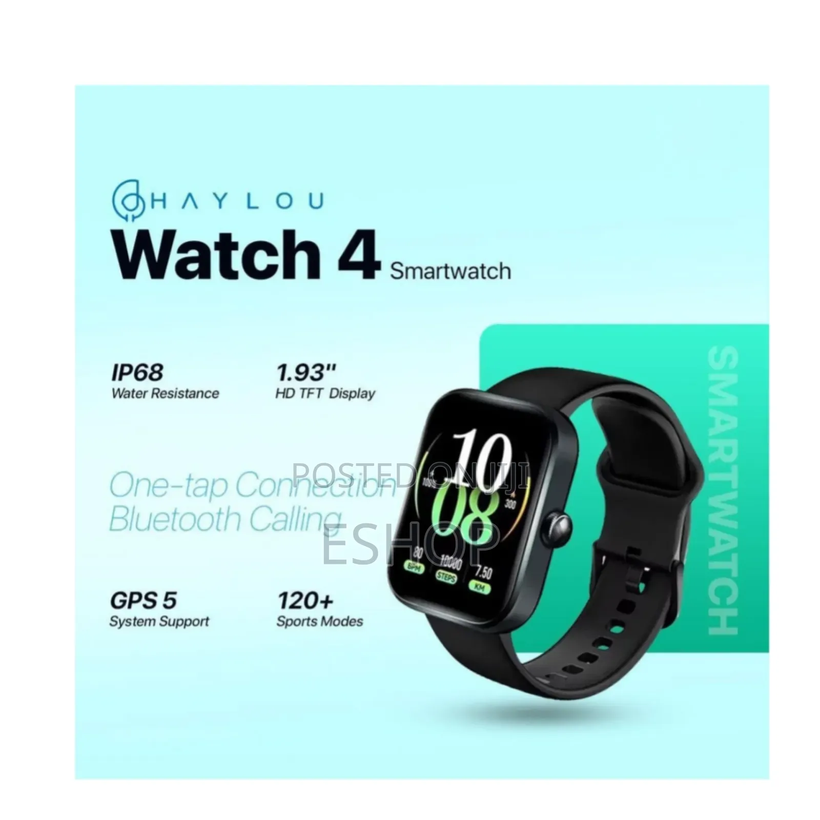 Smartwatch With Ai Voice Assistant Rotating Crown - Haylou Watch 4