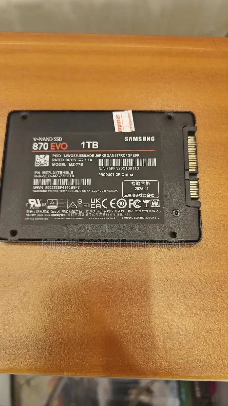 Samsung Hard Drive