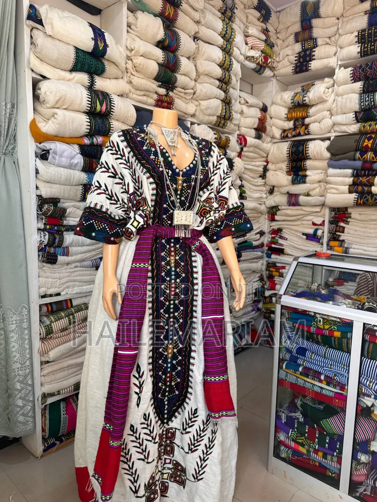 Traditional Clothes ,Gojam የጎጃም ባህላዊ ቀሚስ