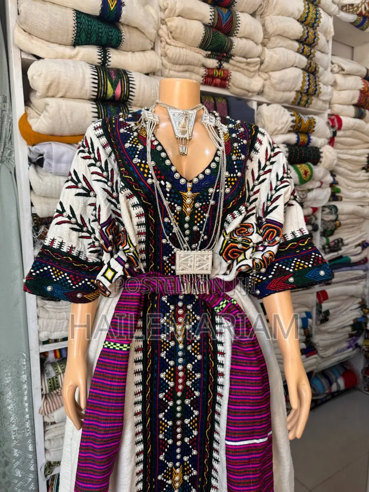 Traditional Clothes ,Gojam የጎጃም ባህላዊ ቀሚስ