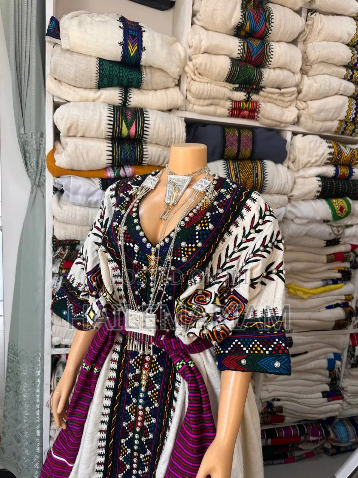 Traditional Clothes ,Gojam የጎጃም ባህላዊ ቀሚስ