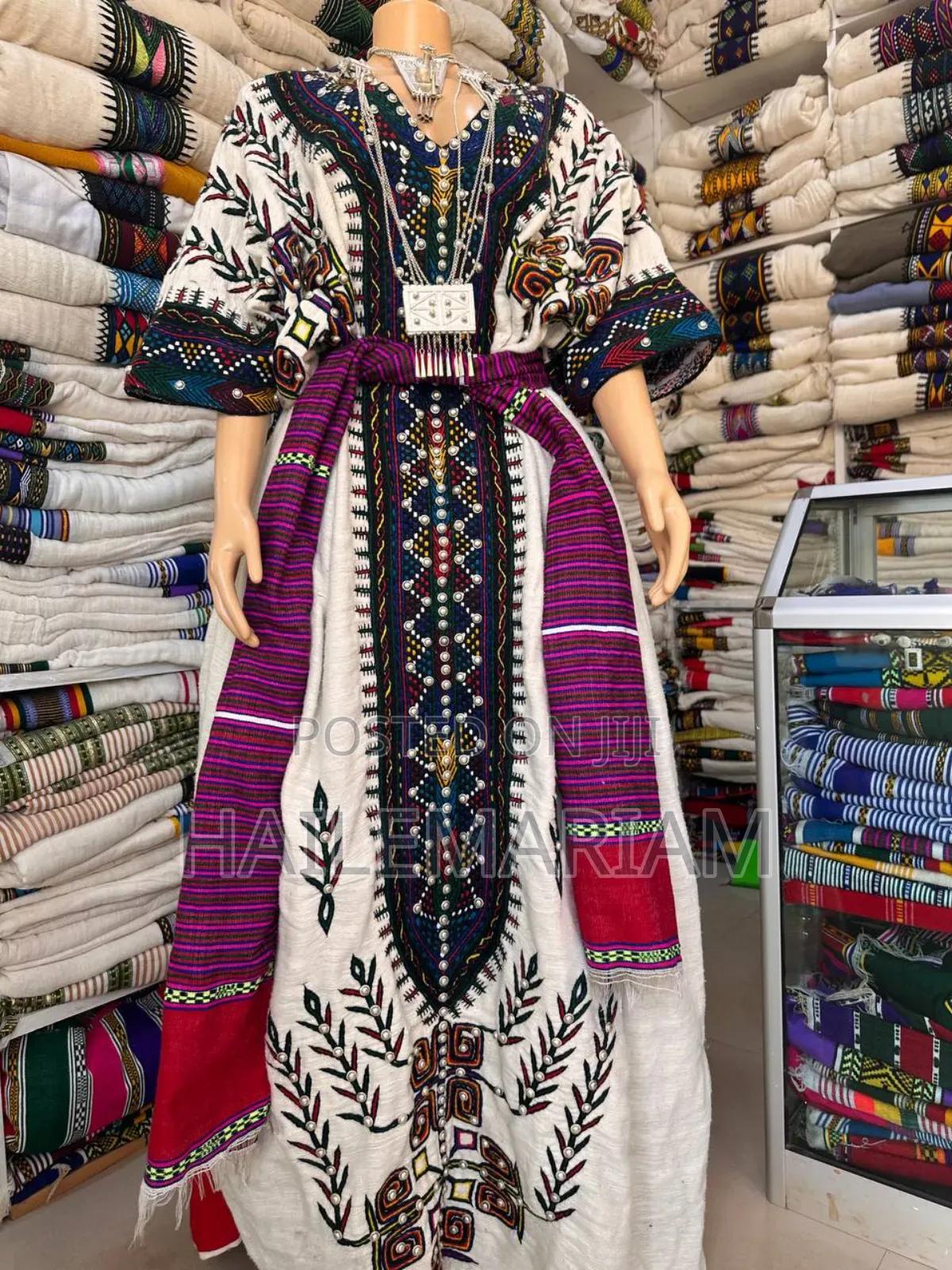 Traditional Clothes ,Gojam የጎጃም ባህላዊ ቀሚስ