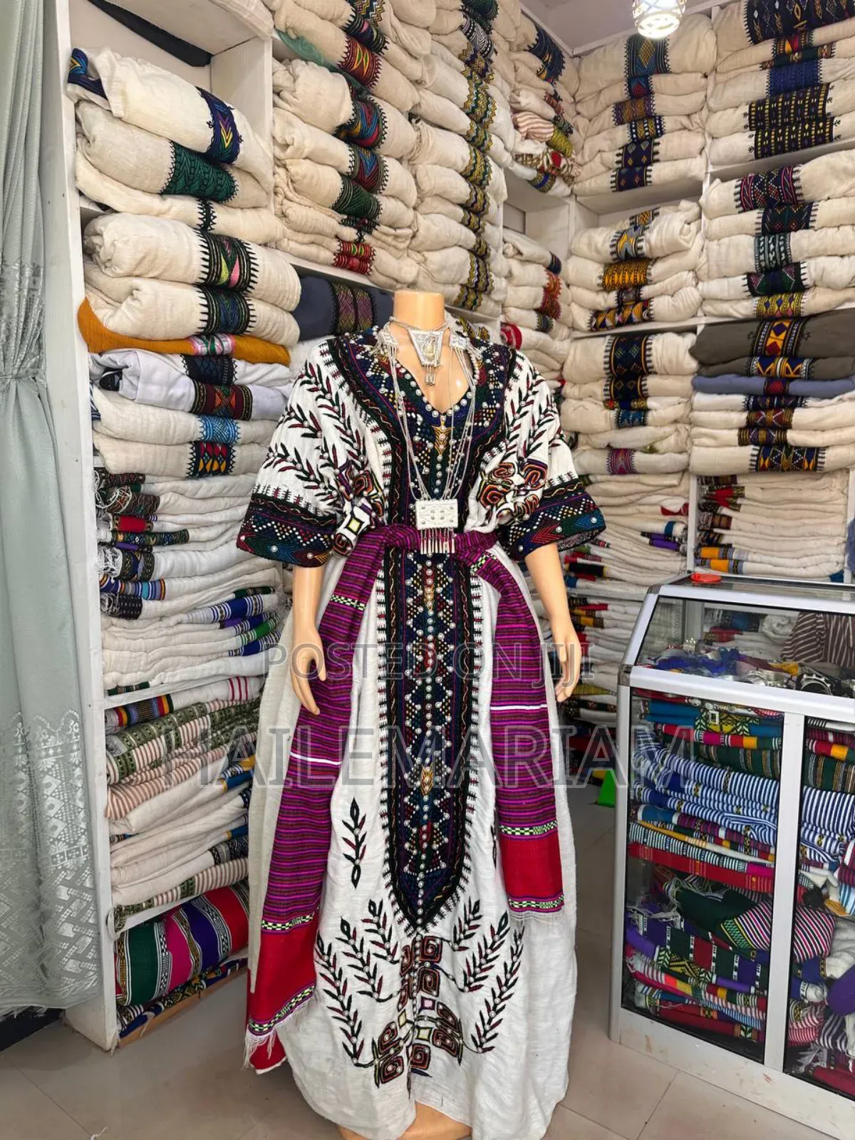 Traditional Clothes ,Gojam የጎጃም ባህላዊ ቀሚስ