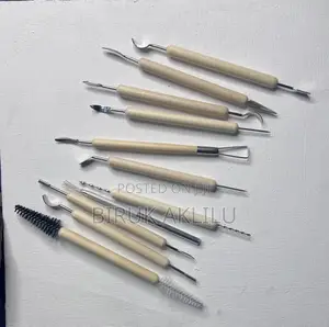 Photo - 11pcs Pottery Clay Sculpting Modeling Tool Set
