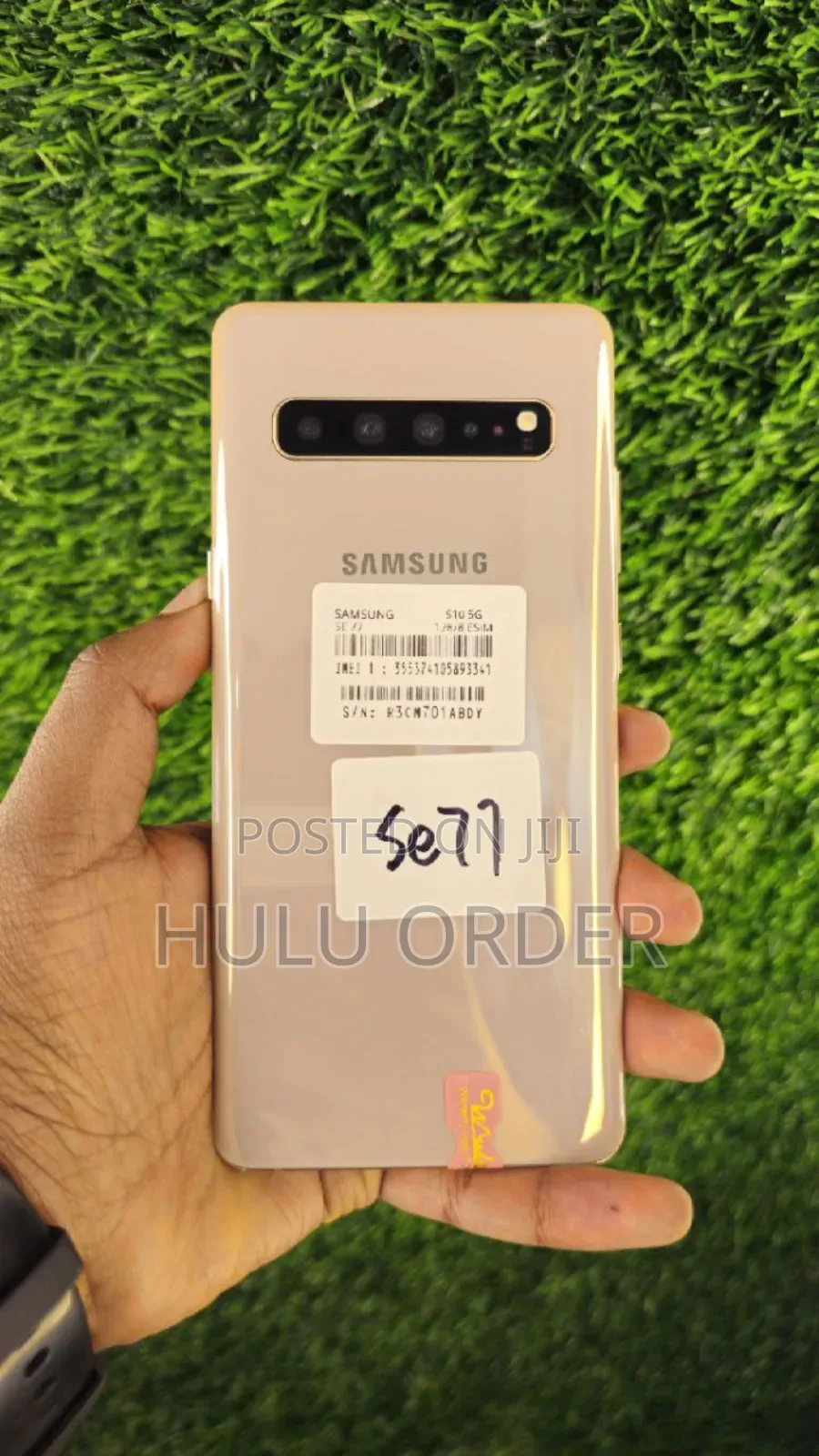 New Samsung Galaxy S10 5G 256 GB Gold