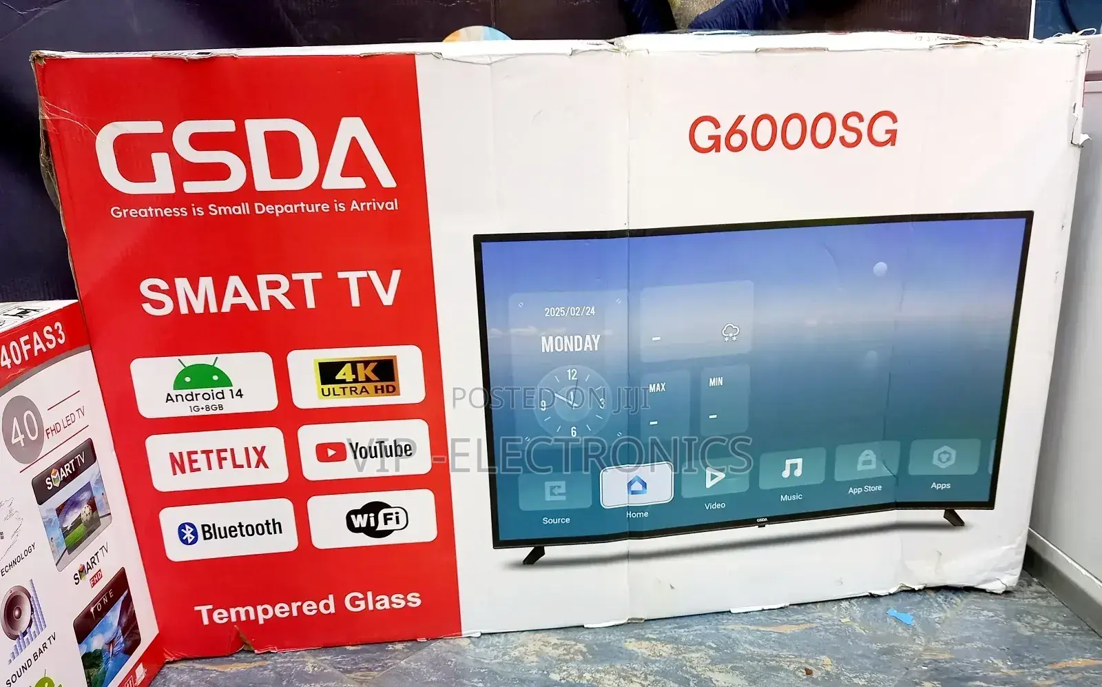 Gsda 60 Inch Tv Smart Android New 2025 Tv