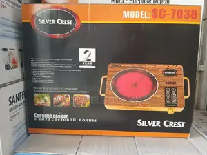 Silver Crusttouch Technology Electric Stove
