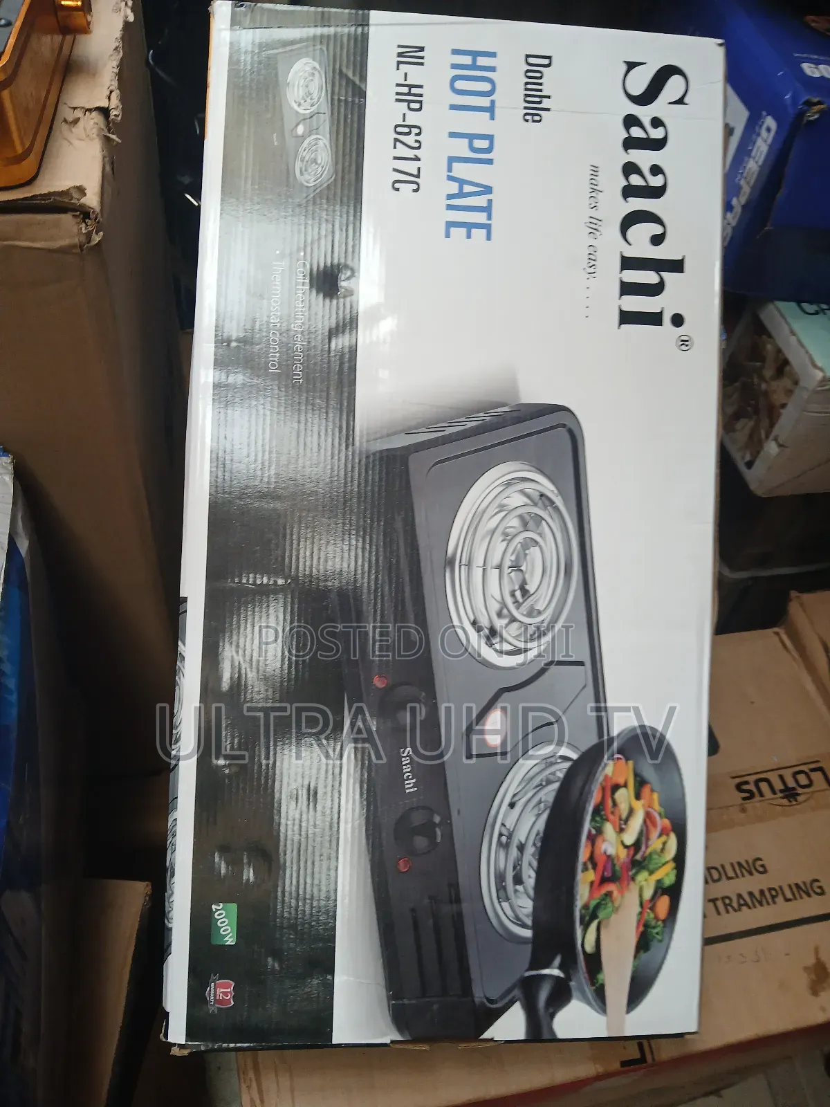 Saachi Double Plate Stove