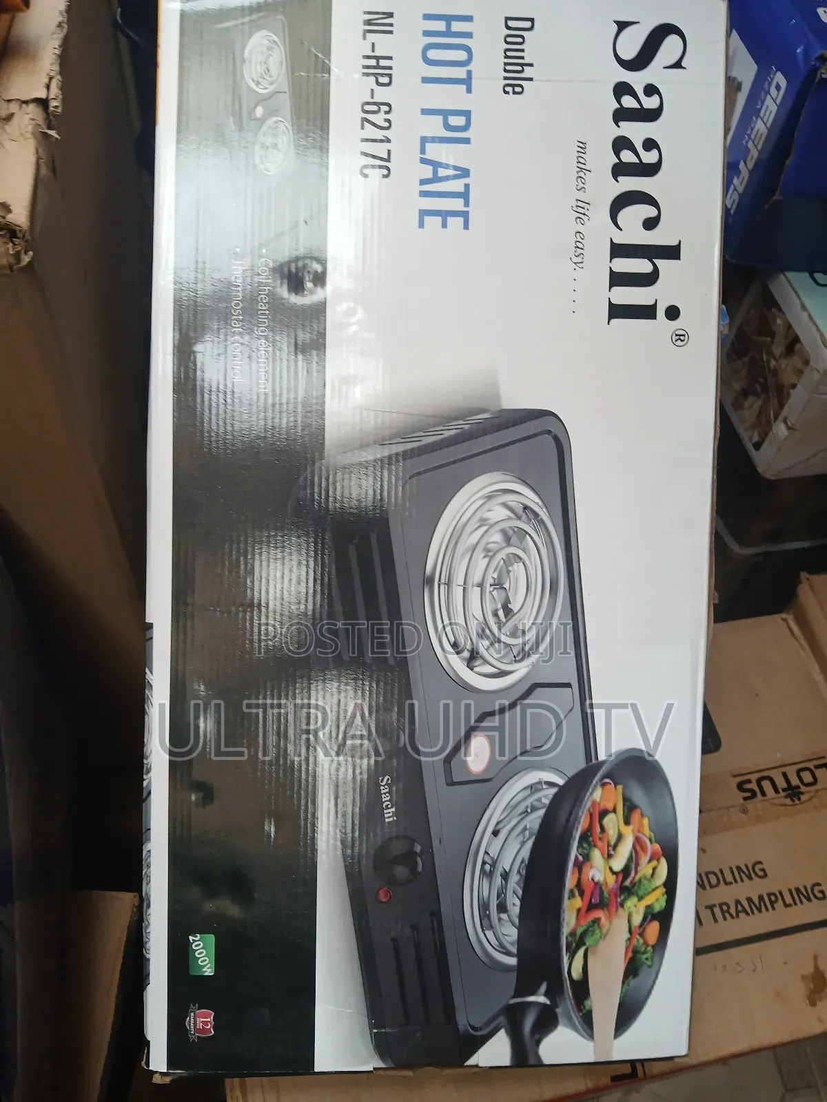 Saachi Double Plate Stove