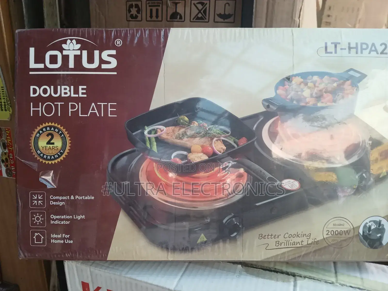 Lotus Electric Stove