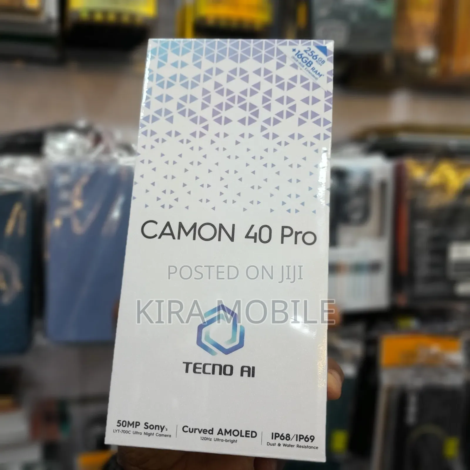 New Tecno Camon 40 Pro 256 GB Black