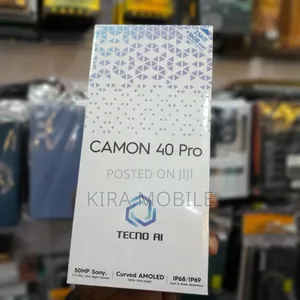 Photo - New Tecno Camon 40 Pro 256 GB Black