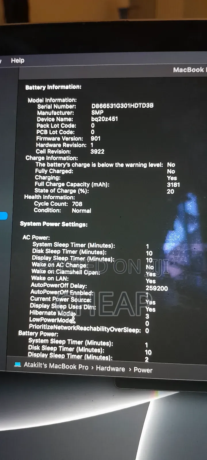 New Laptop Apple MacBook Pro 2016 8GB Intel Core I5 SSD 256GB