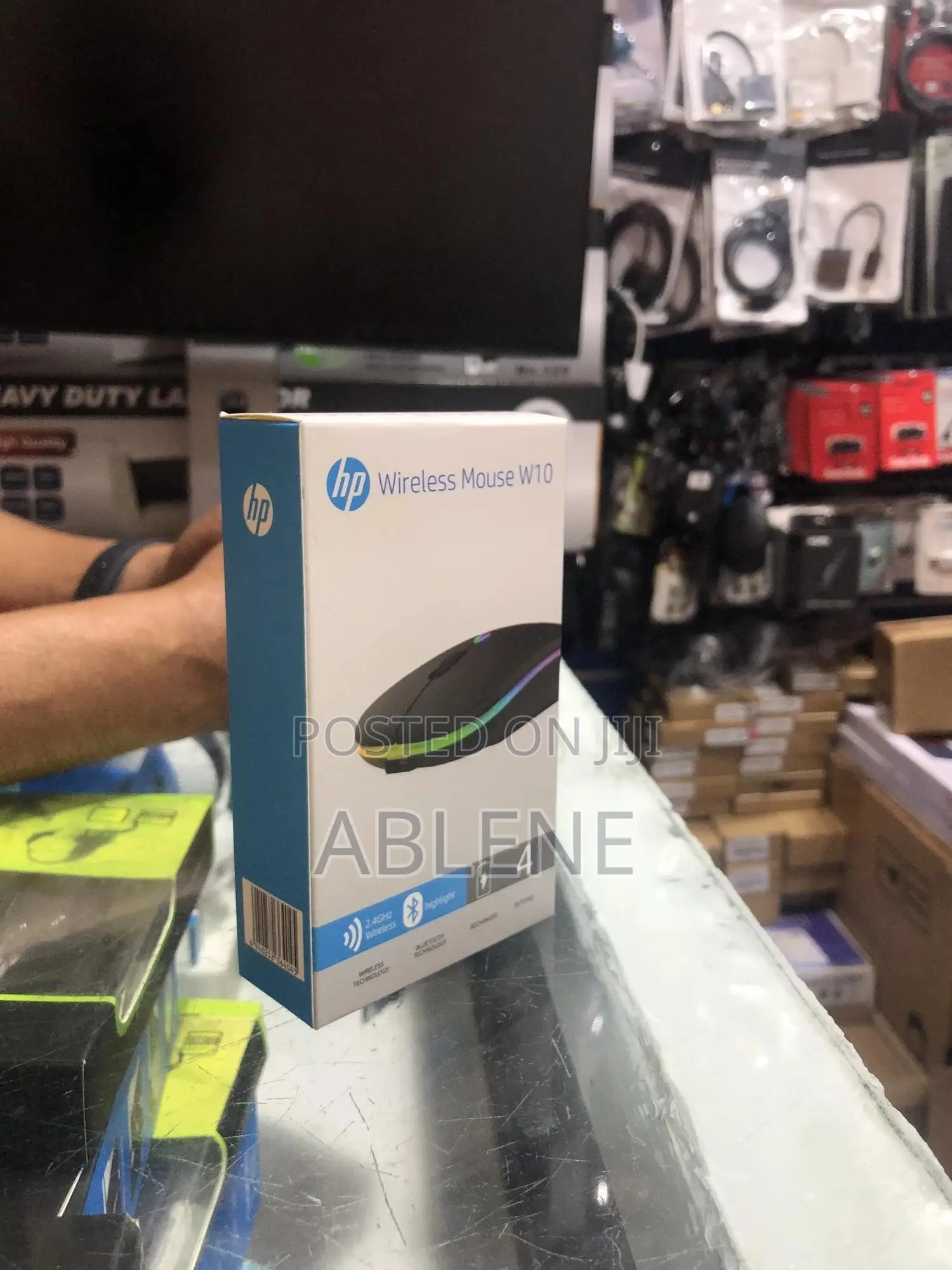 Hp Wireless Led Mouse Rechargeable Slim Model