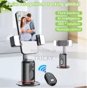 Photo - 360° Auto Face Tracking Tripod Gimbal for Phone – Smart Ai Track Stand