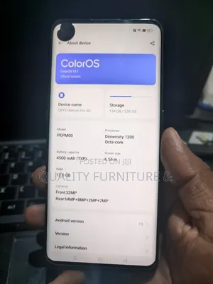 Oppo Reno6 Pro 5G 256 GB Gray