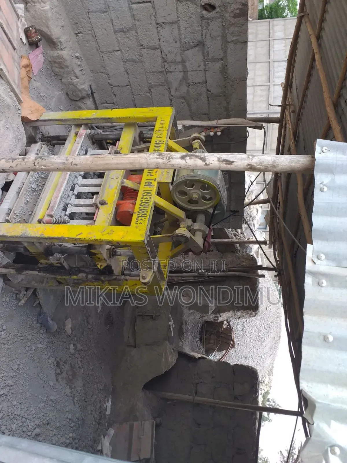 የቱርክ ብሎኬት ማሽን