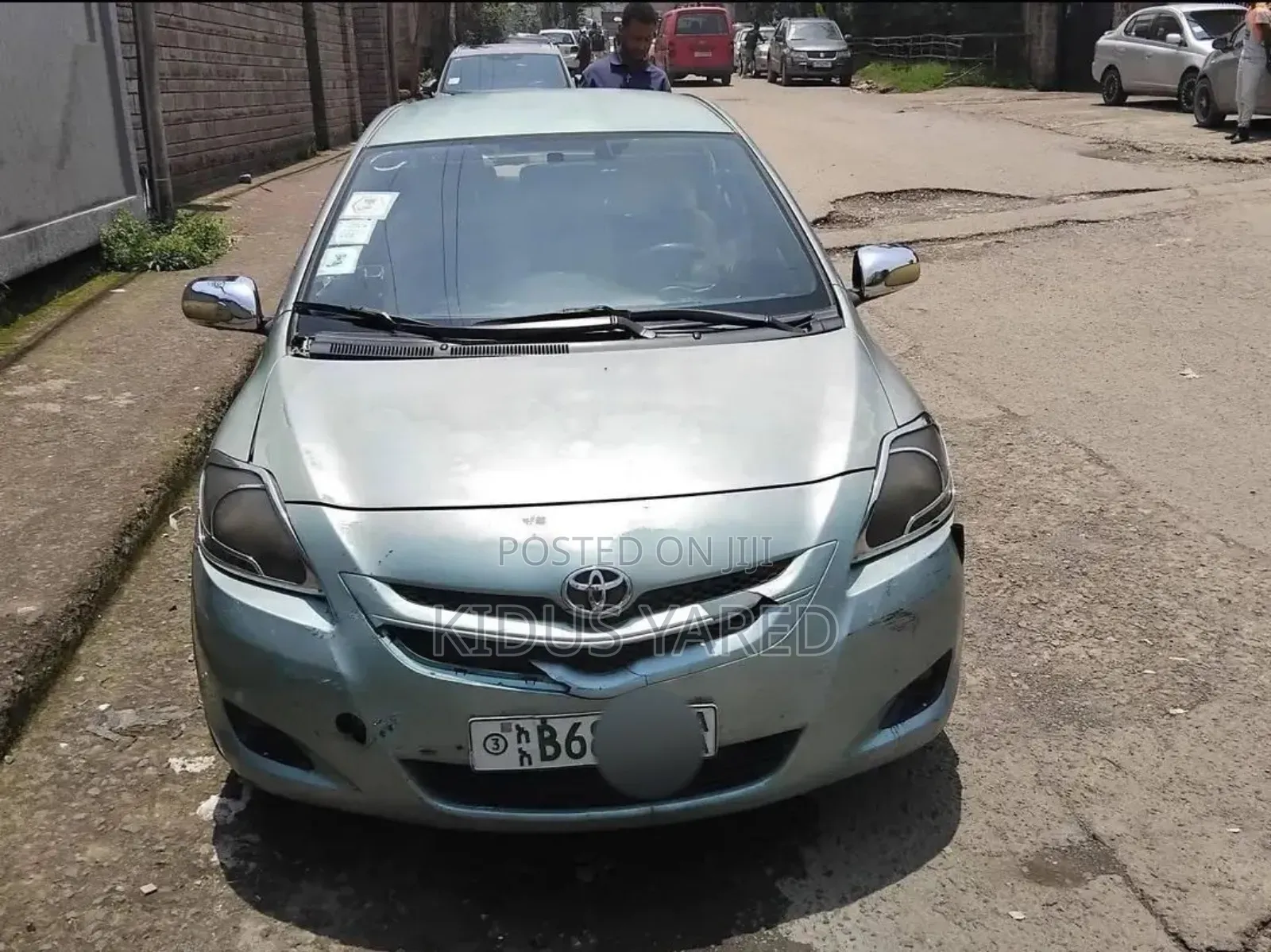 Toyota Belta 2007 Blue
