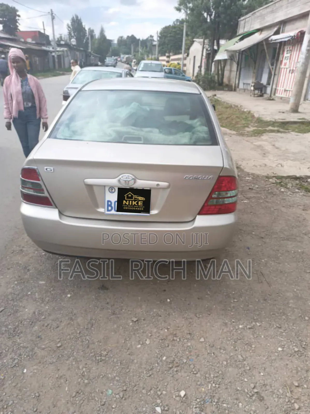 Toyota Corolla 2003 Gold