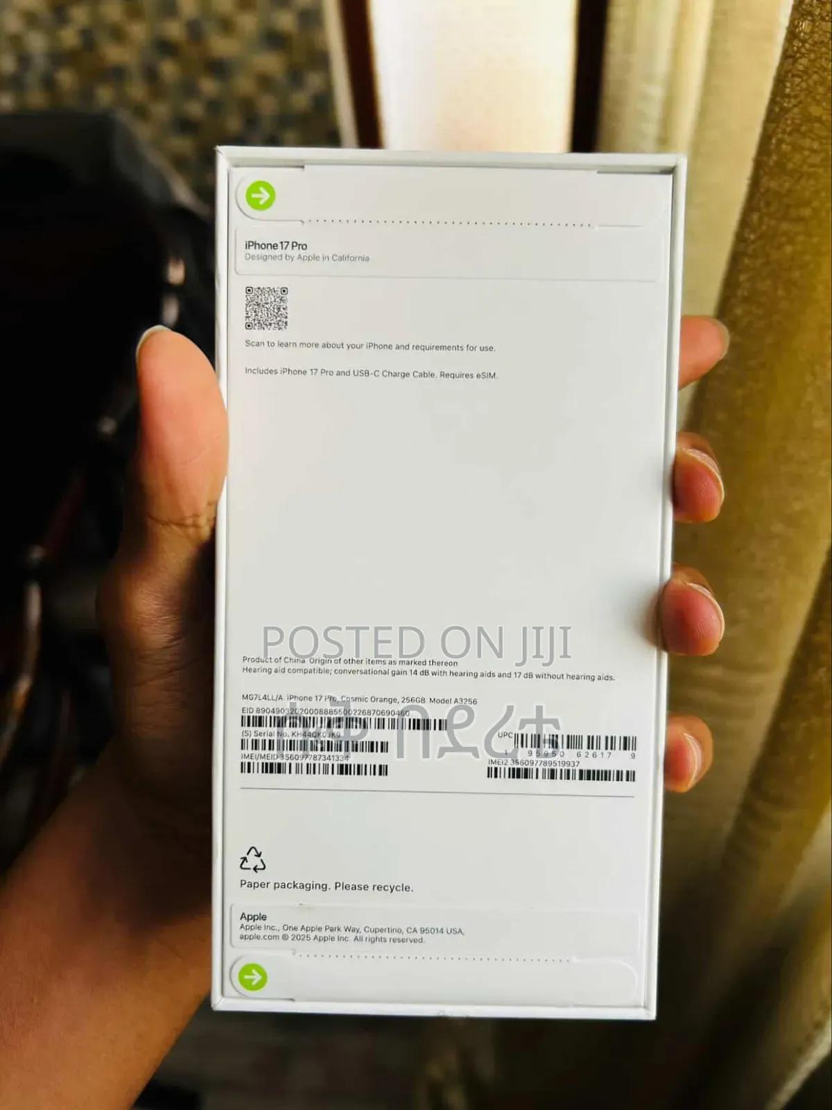 New Apple iPhone 17 Pro 256 GB Blue