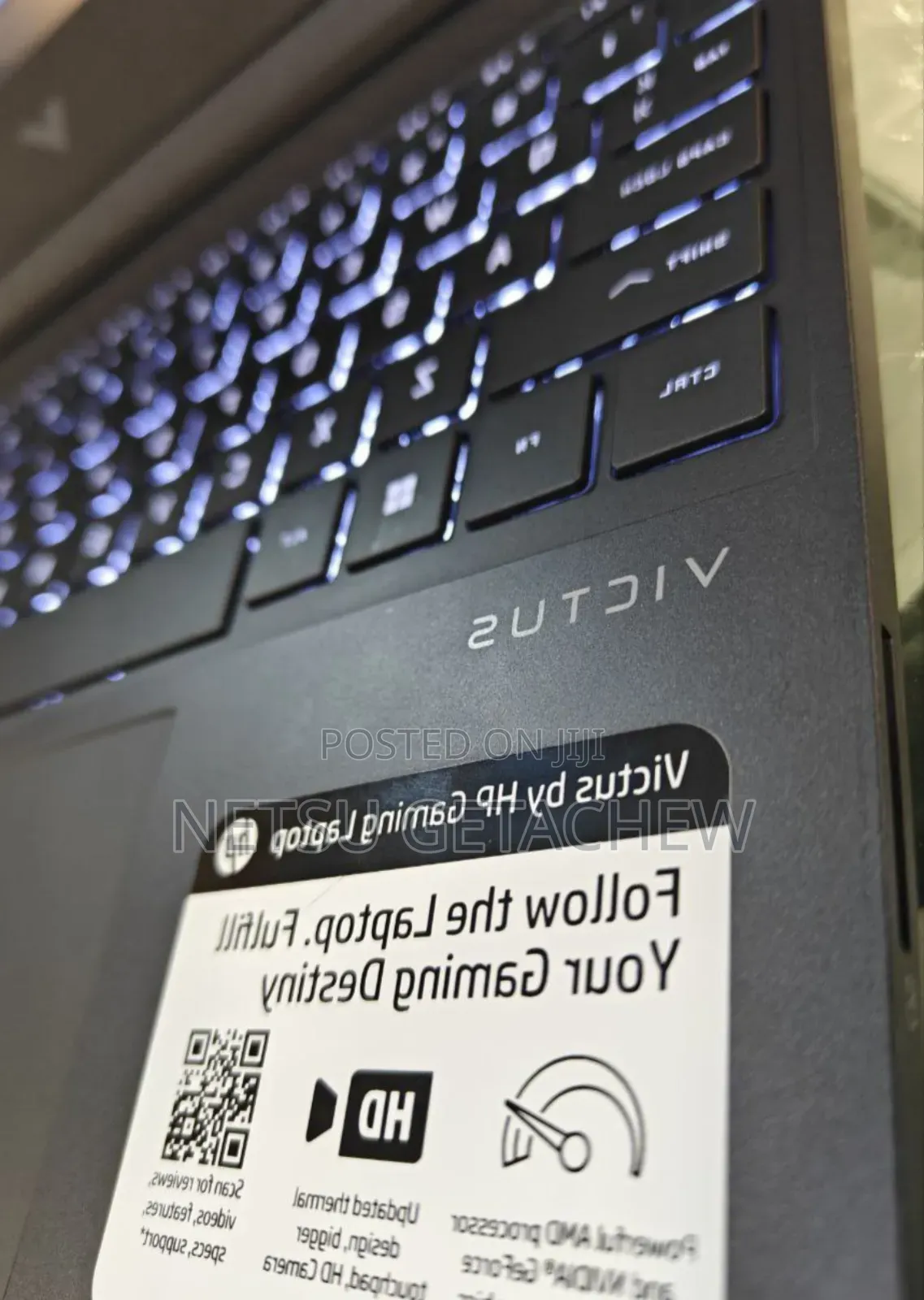 New Laptop HP Victus 15 16GB AMD Ryzen 5 SSD 512GB