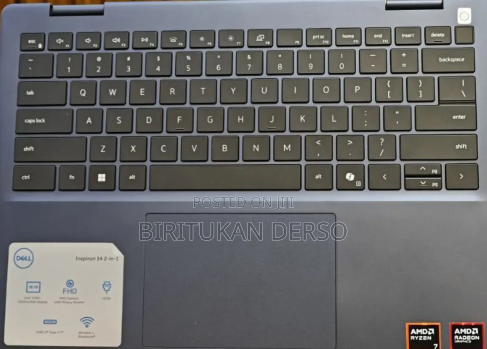 New Laptop Dell Inspiron 14 16GB AMD Ryzen 7 SSD 1T