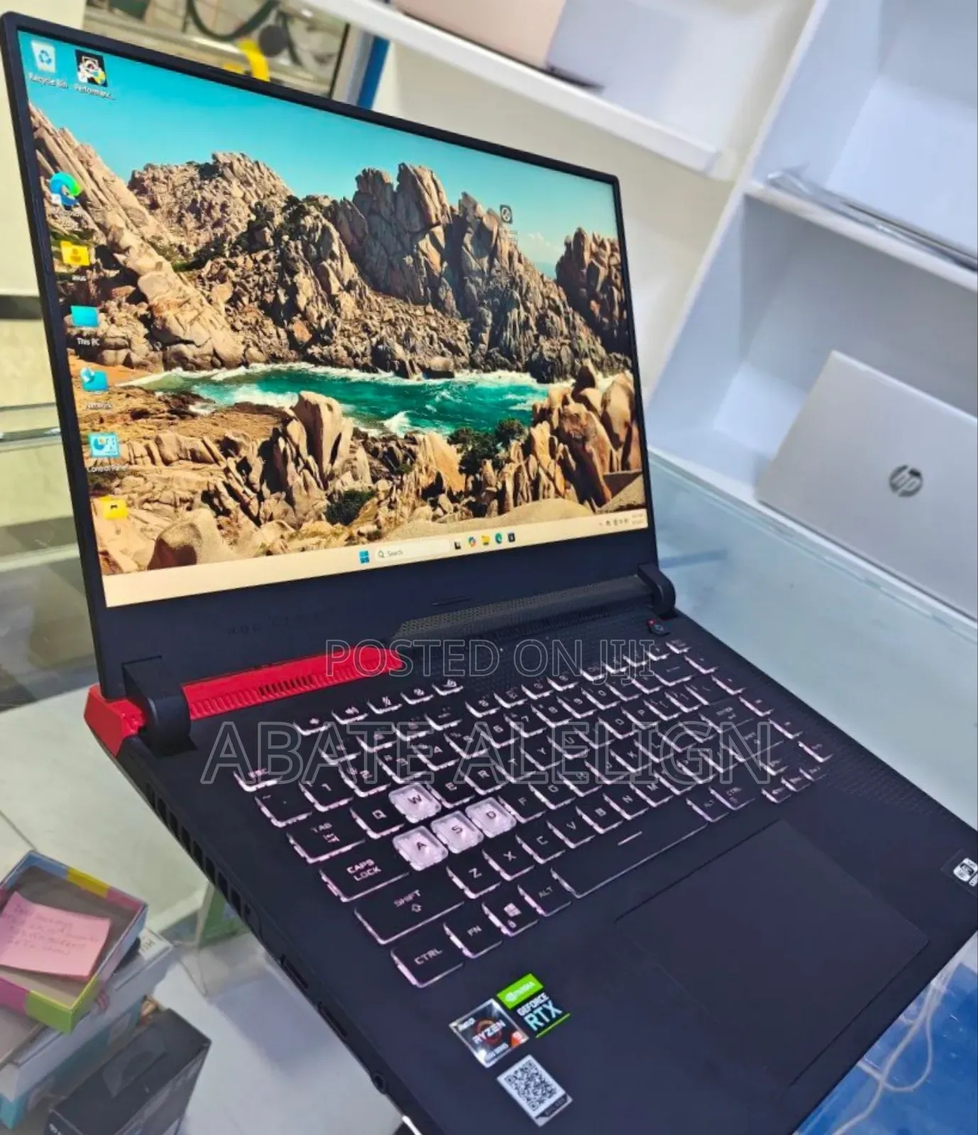 New Laptop Asus ROG Strix G15 16GB AMD Ryzen 9 SSD 1T