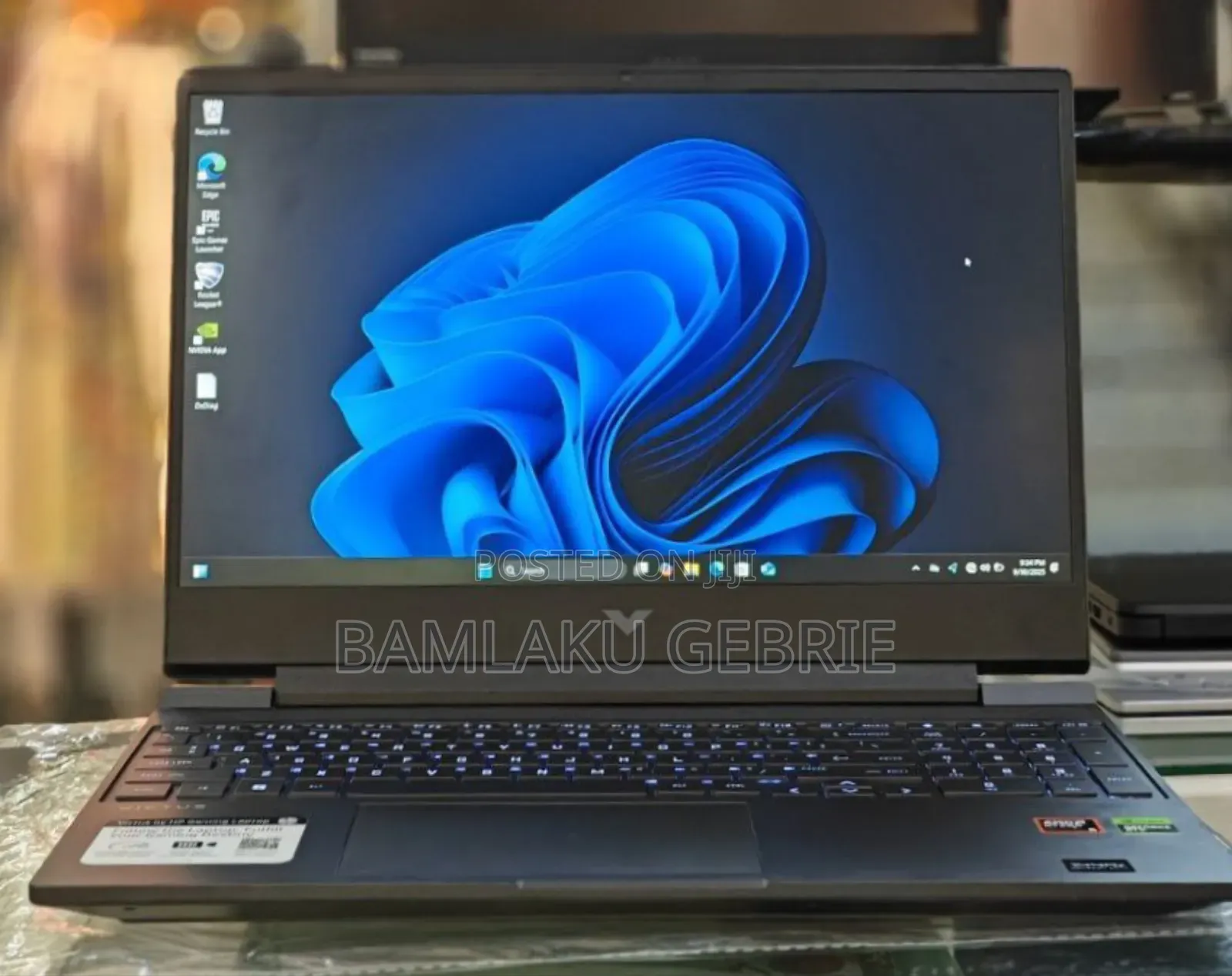 New Laptop HP Victus 15 16GB AMD Ryzen 5 SSD 512GB