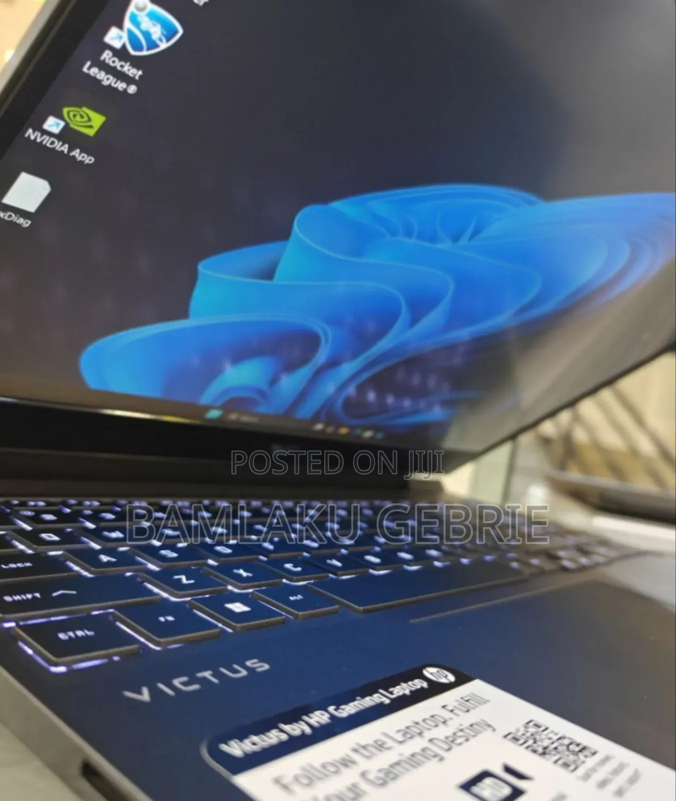 New Laptop HP Victus 15 16GB AMD Ryzen 5 SSD 512GB