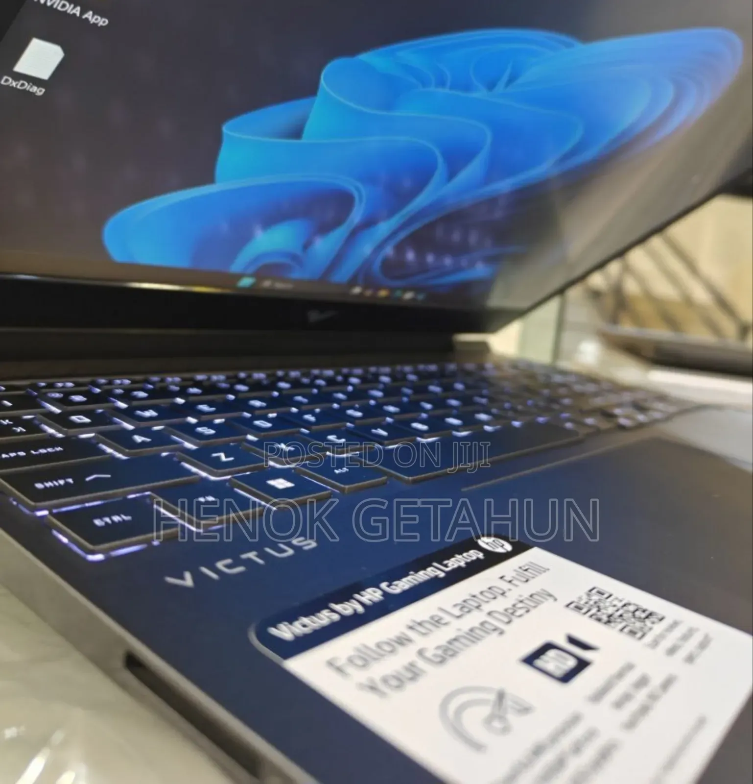 New Laptop HP Victus 15 16GB AMD Ryzen 5 SSD 512GB