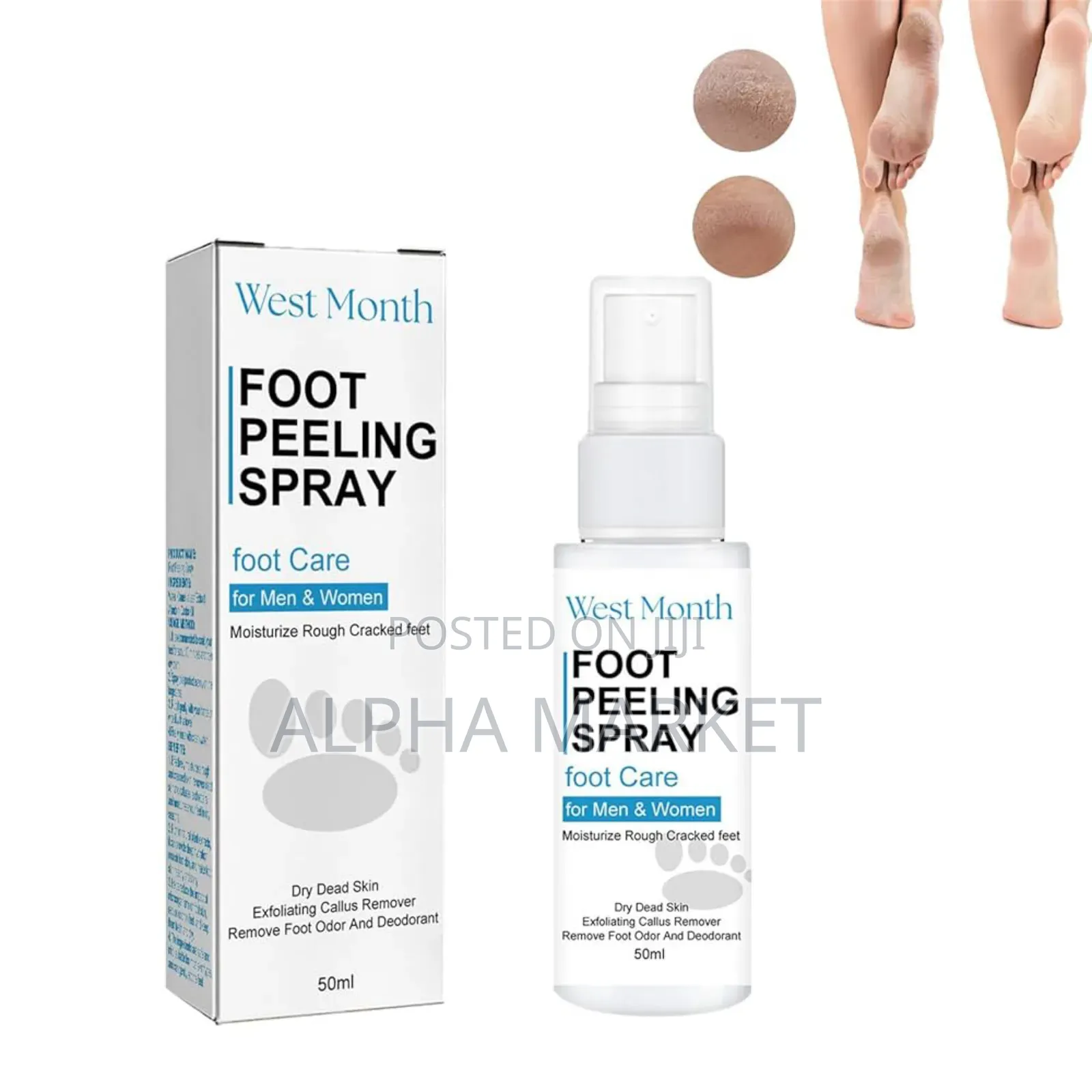 Fooot Peeling Spray በዘላቂነት