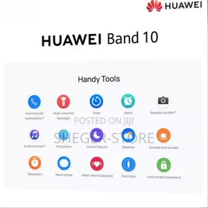 Huawei Band 10 Smart Watch ( ►በደማችን ውስጥ ያለውን የኦክስጅን መጠን ይለካል)