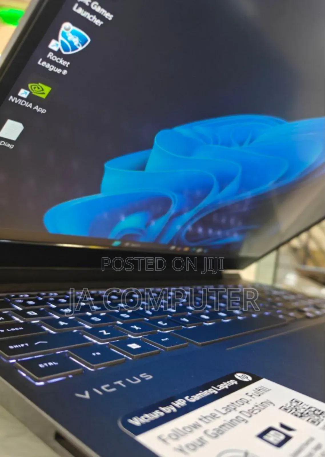 New Laptop HP Victus 15 16GB AMD Ryzen 5 SSD 512GB