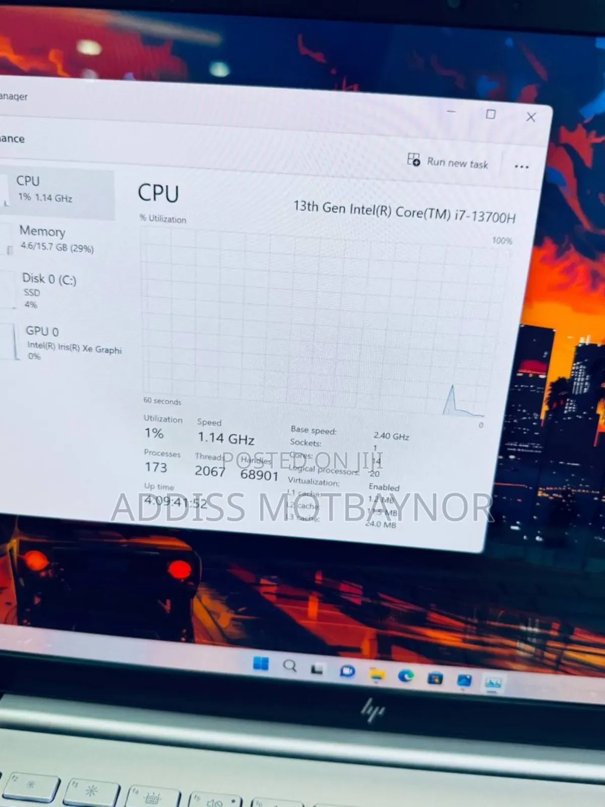 New Laptop HP Pavilion 15 16GB Intel Core I7 SSD 256GB