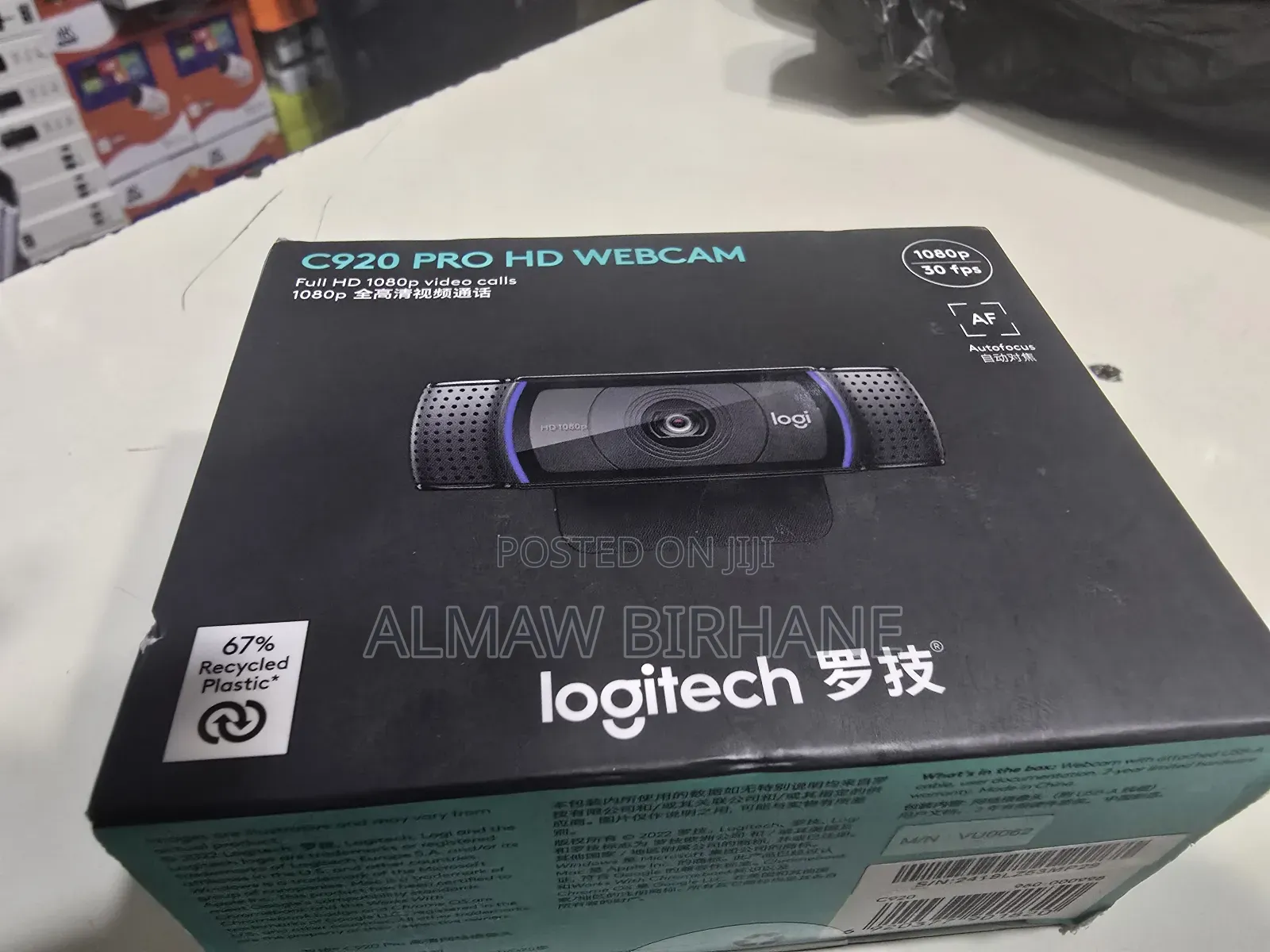 Logitec C920 Pro Hd Webcam