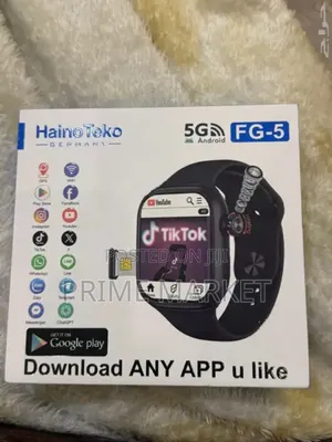 Photo - Haino Teko Fg-5 Smartwatch |5g Sim, Dual Camera 4gb-Ram 64gb Storage