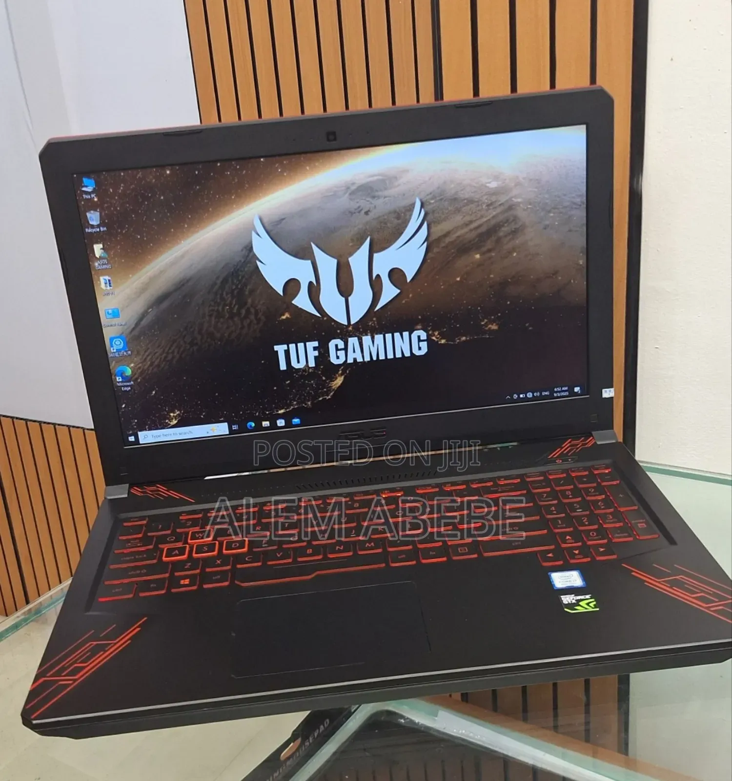 New Laptop Asus TUF Gaming A15 16GB Intel Core I7 SSD 128GB