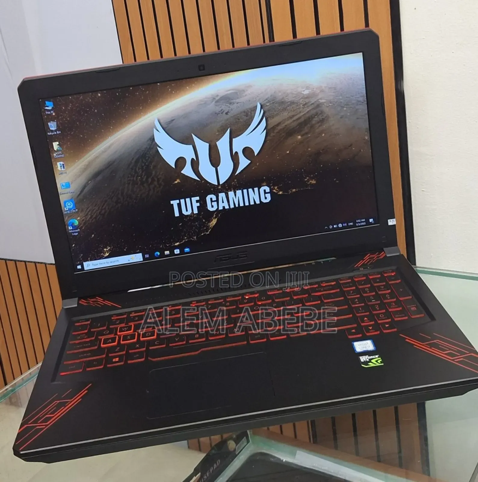 New Laptop Asus TUF Gaming A15 16GB Intel Core I7 SSD 128GB